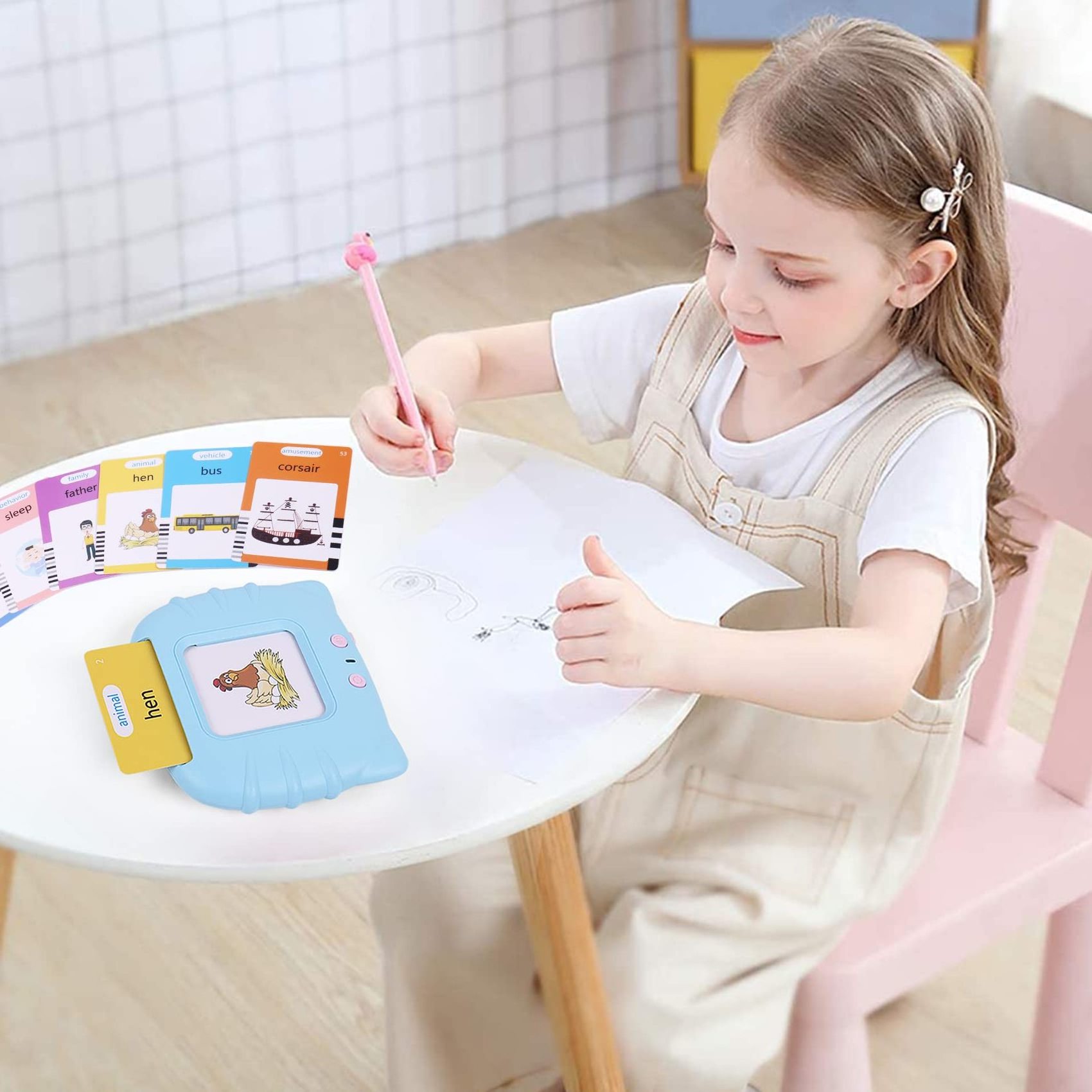 510 Sight Words Talking Flash Cards Toddler Toys Pocket Speech for Toddlers, Talking Learning Flash Cards Educational Toys