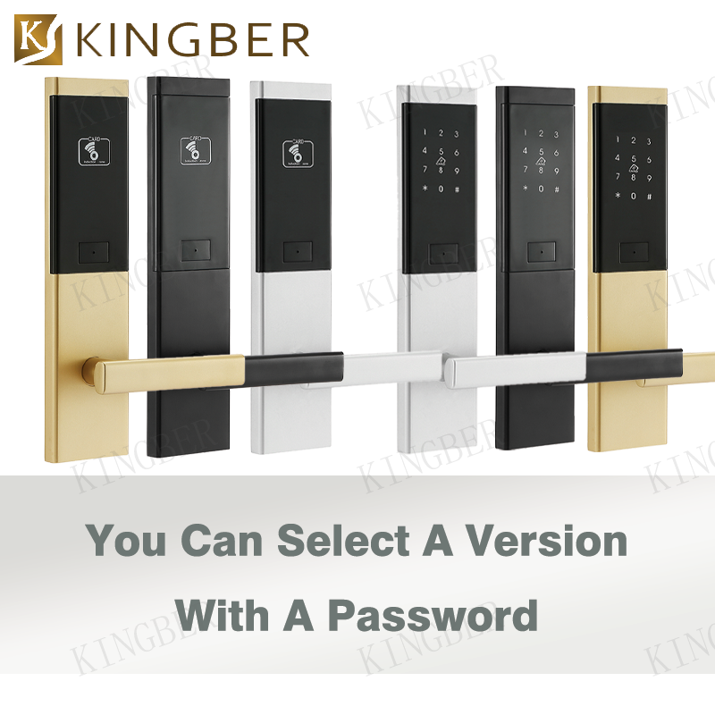 Security Cerradura Electronic Mortise Motel Hotel Locks System Smart Door Lock with Management Software System