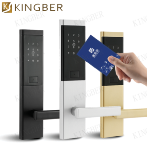 Enhance Hospitality Secure User Friendly Hotel Key Card Lock Hotel Door Lock With Management Systems Software