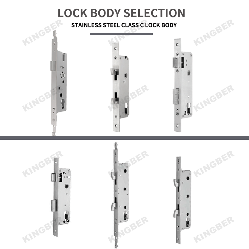 Innovative Waterproof Electric Fingerprint Smart Tuya App Intelligent Keyless Narrow Frame sliding Door Lock