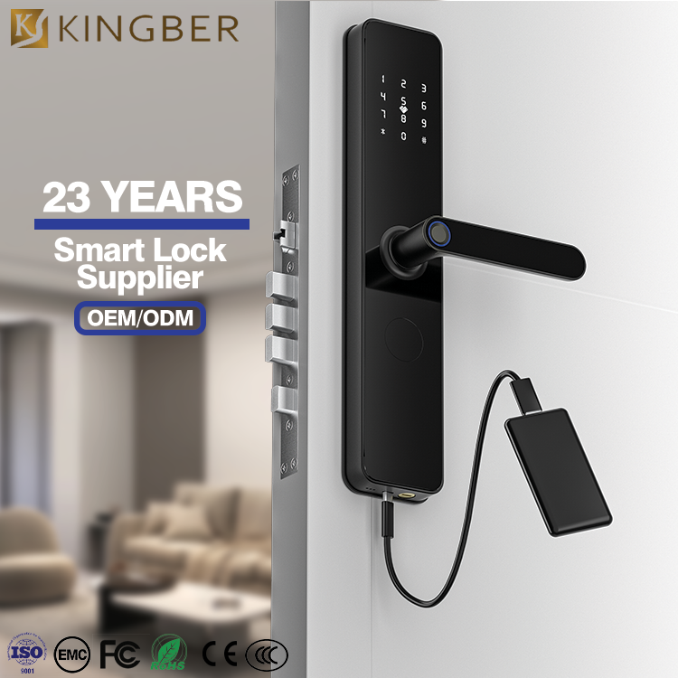 Security Camera Monitor Intelligent 3D Face Smart Door Lock Fingerprint Password Biometric Electronic Key Unlock