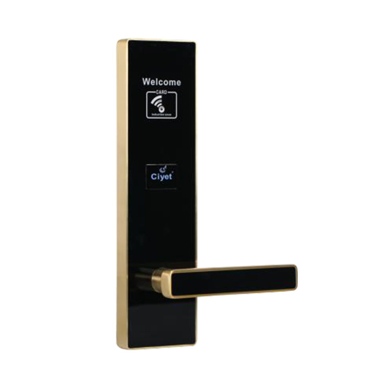 Hot Sale Rfid Card Key Electronic Hotel Room Anti-Theft Smart Door Locks With Hotel Management System