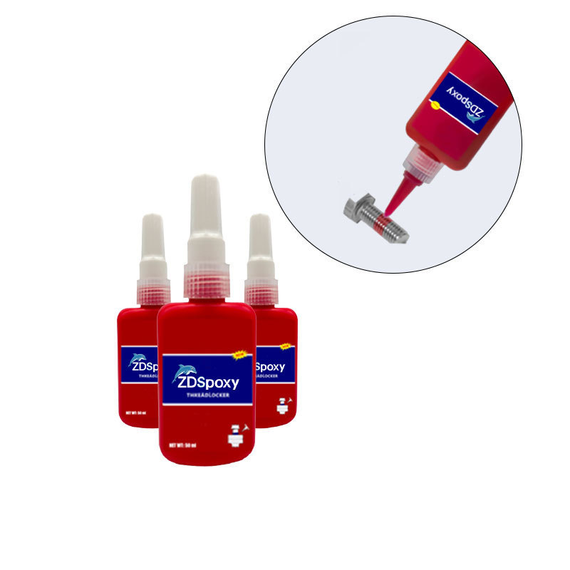 ZDS Chemical Plant High Strength Threadlocking Adhesive All Metal Adhesive Threadlocker Super Glue Pegante