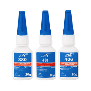 ZDS Glue Factories High Quality 502 406 401 Wood Glass Adhesives And Glues Ethyl Cyanoacrylate Adhesives Super Glue