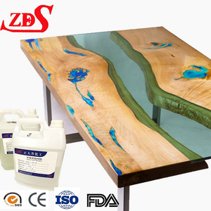 Epoxy Casting Resin Set Wholesale Liquid Glass Epoxy Resin And Hardener For Crystal Table Deep Pour Resin