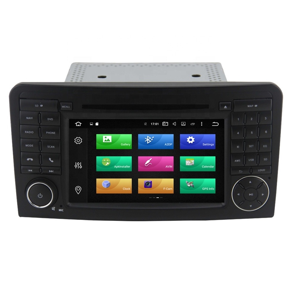 7 inch 2din Android 10.0 car dvd player for Benz ML350 W164 2005-2013 Octa core GPS Navigation Car radio multimedia stereo WiFi