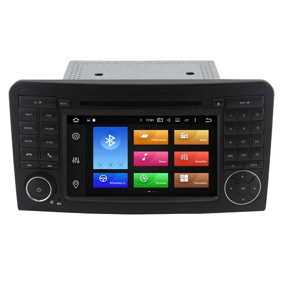 7 inch 2din Android 10.0 car dvd player for Benz ML350 W164 2005-2013 Octa core GPS Navigation Car radio multimedia stereo WiFi