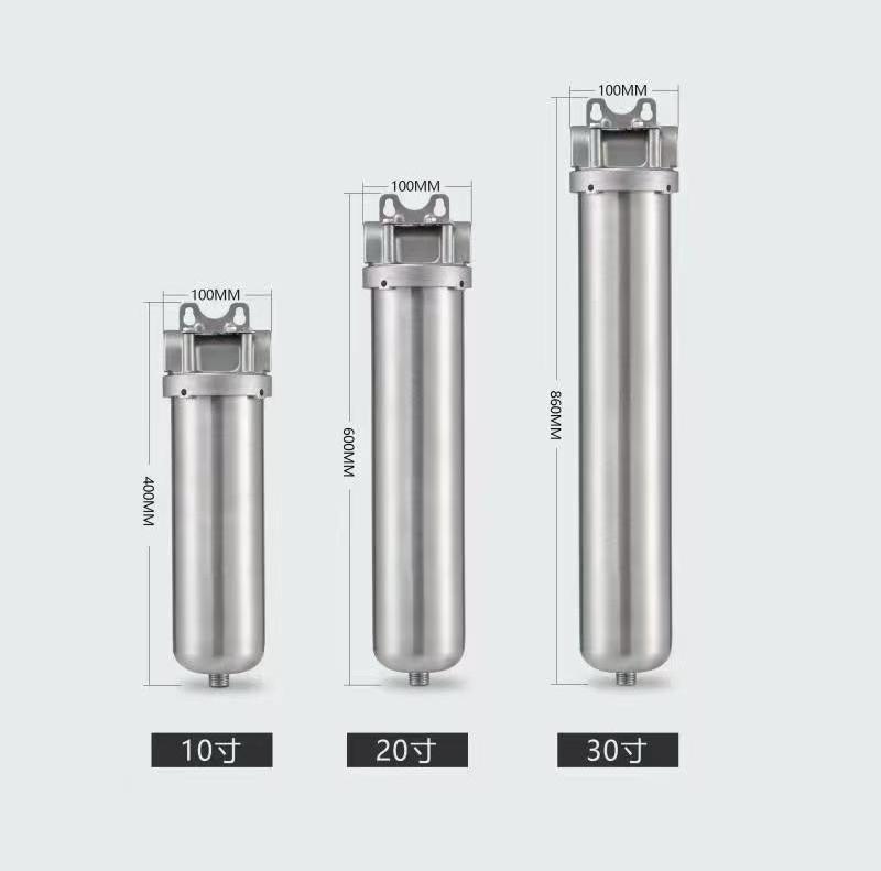 5 10 20 inch steel mesh prefilter stainless steel pre filter Stainless Steel 304 Ultra filtration water filter