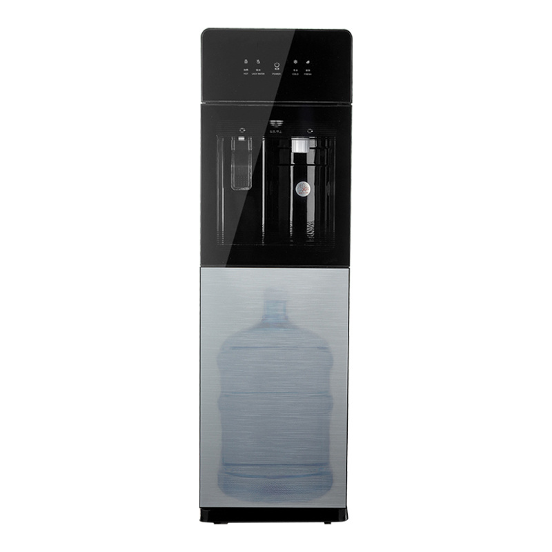 Hot Cold Warm free Standing Water Dispenser with Water Filter System RO/UF filter purify Pipeline water cooler