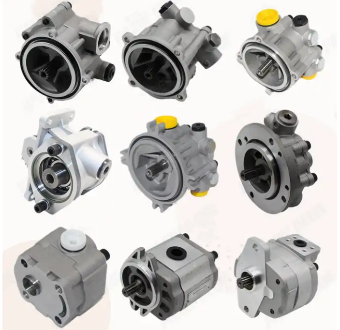 Excavator Single Double Triple Hydraul Charge Charging Pump Truck Hydraulic Gear Pump for Shimadzu Rexroth Kubota Kobelco