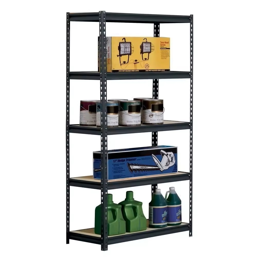 Heavy duty 5 tier shelf warehouse storage garage shelves