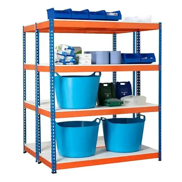 Industrial Heavy Duty Boltless steel shelving corner shelf unit heavy duty metal frame storage shelves