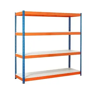 Industrial Heavy Duty Boltless steel shelving corner shelf unit heavy duty metal frame storage shelves