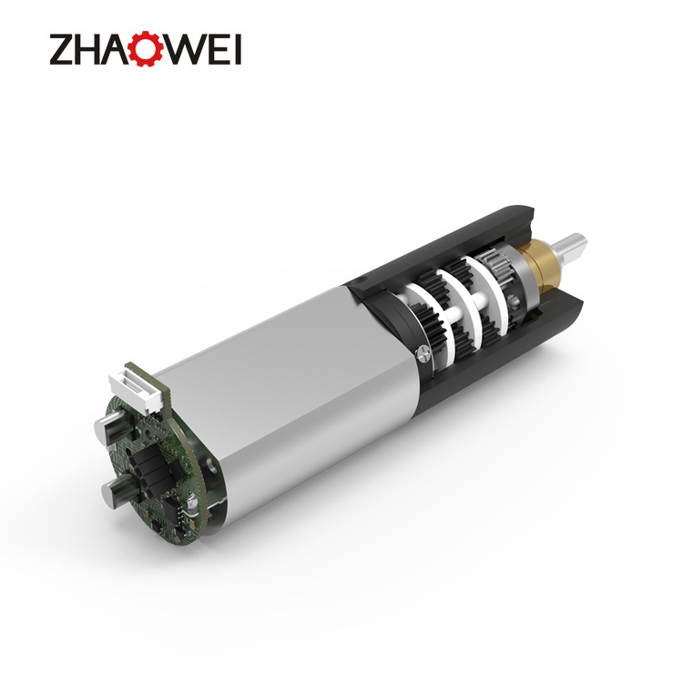 zhaowei dc geared motor 2.4v 12v  300 rpm 24v 30w 60w 20w 3000rpm small gearbox motor