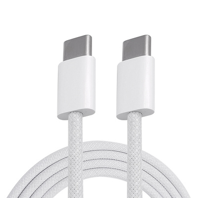 1M 60W 3A Fast Charging Data Sync Cable Mobile Phone Type C To Type C Cable For iPhone 15 Type-C Data Cable