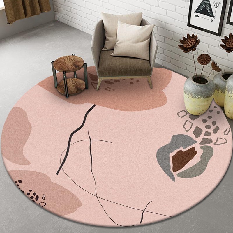 custom plush floor mats round 3d carpet for bedroom living room new area rug carpet