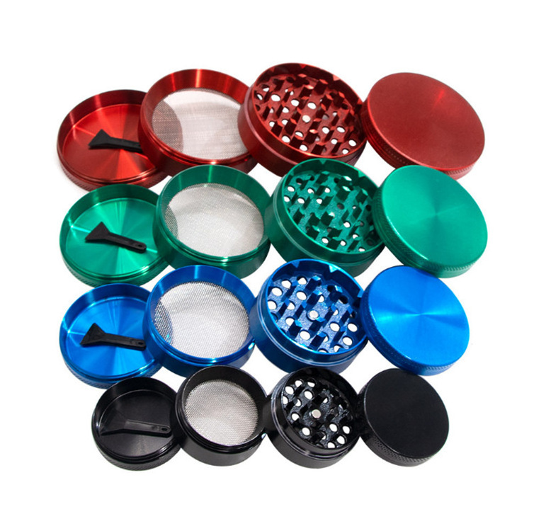 High quality Detachable OEM Metal Dry Magnetic UV CNC engraving custom logo Herb Grinder