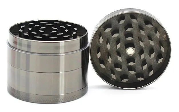 Wholesale Customize Multi-size Detachable OEM Metal Dry Magnetic UV CNC engraving Herb Grinder