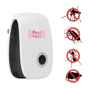 EU/US Electronic Pest Repeller Ultrasonic Mosquito Rejector For outdoor Home Office Mosquito Repellent With Blue Light