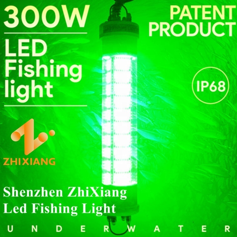 DC12V/ 24V 200W 300W 400W 600W LED Night Fishing Lights Underwater Attracting Fishing Light