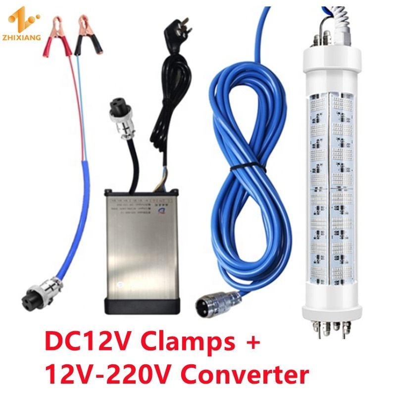 DC12V/ 24V 200W 300W 400W 600W LED Night Fishing Lights Underwater Attracting Fishing Light