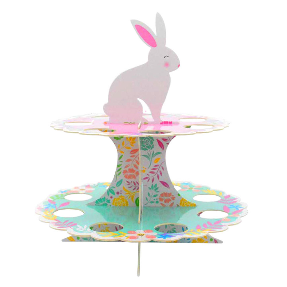 Easter Theme Bunny New Design Cake Stand For Festival Party Supplies Food Pastry