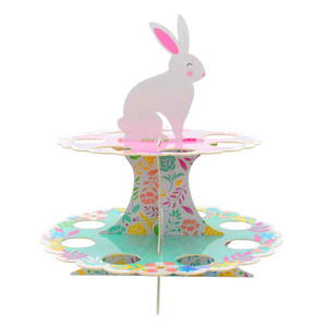 Easter Theme Bunny New Design Cake Stand For Festival Party Supplies Food Pastry