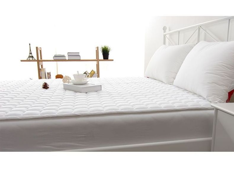 Washable Breathable Cooling Mattress Pad Cover Smooth Soft Quilted Bed Mattress Covers Protector