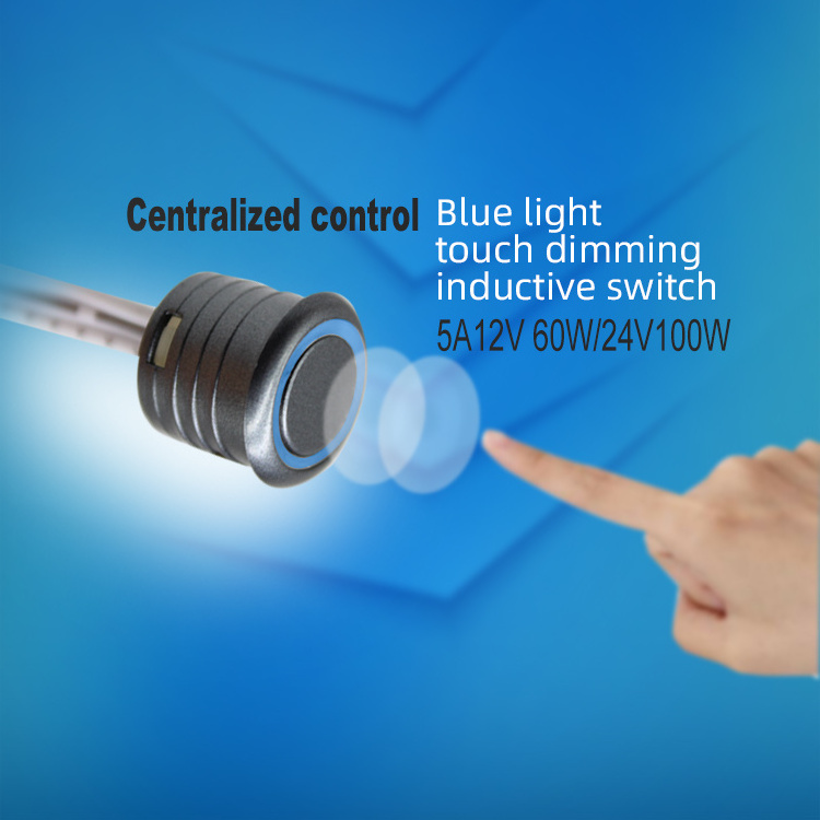 LED on/off switch 12V/24V touch sensor can be used to control LED power drive and control multiple lamps