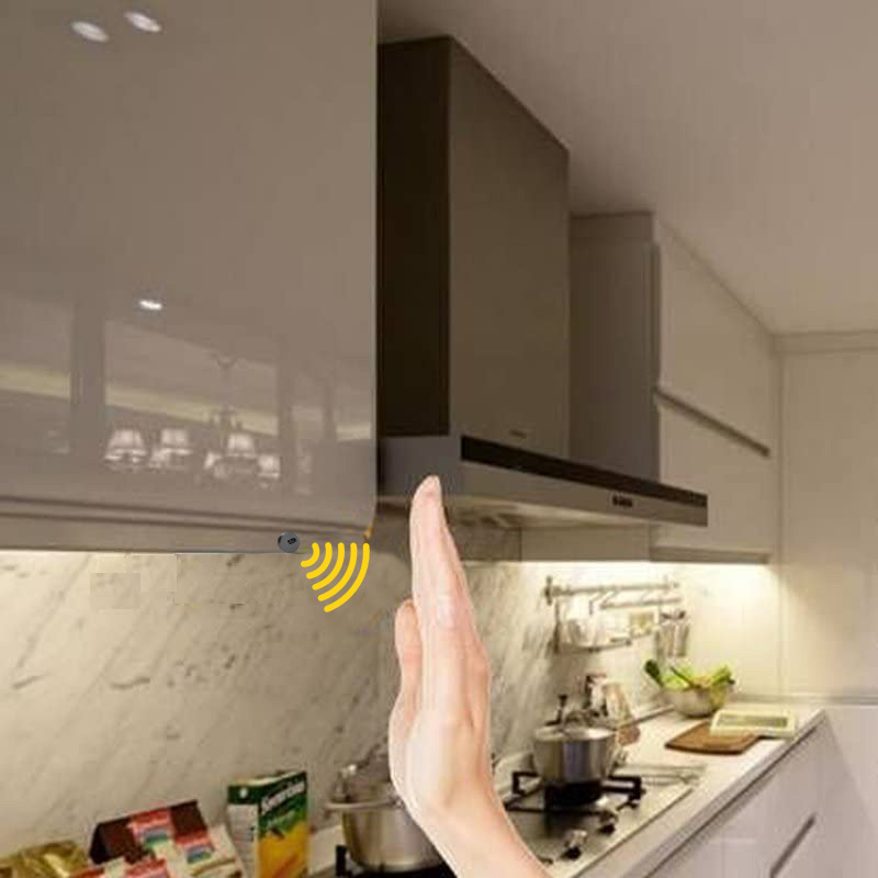 Pluggable Design Replaceable  Dimming touch  hand scan sensor Human body infrared sensor switch for Cabinet Lights