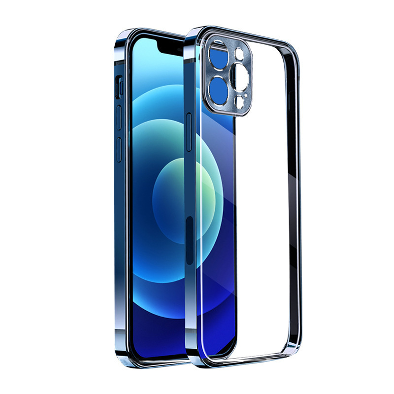 Expensive But Good Stainless Steel Metal Frame Phone Case For iPhone 11 12 Pro Bayer TPU Case For iPhone 12 pro Max JE-044