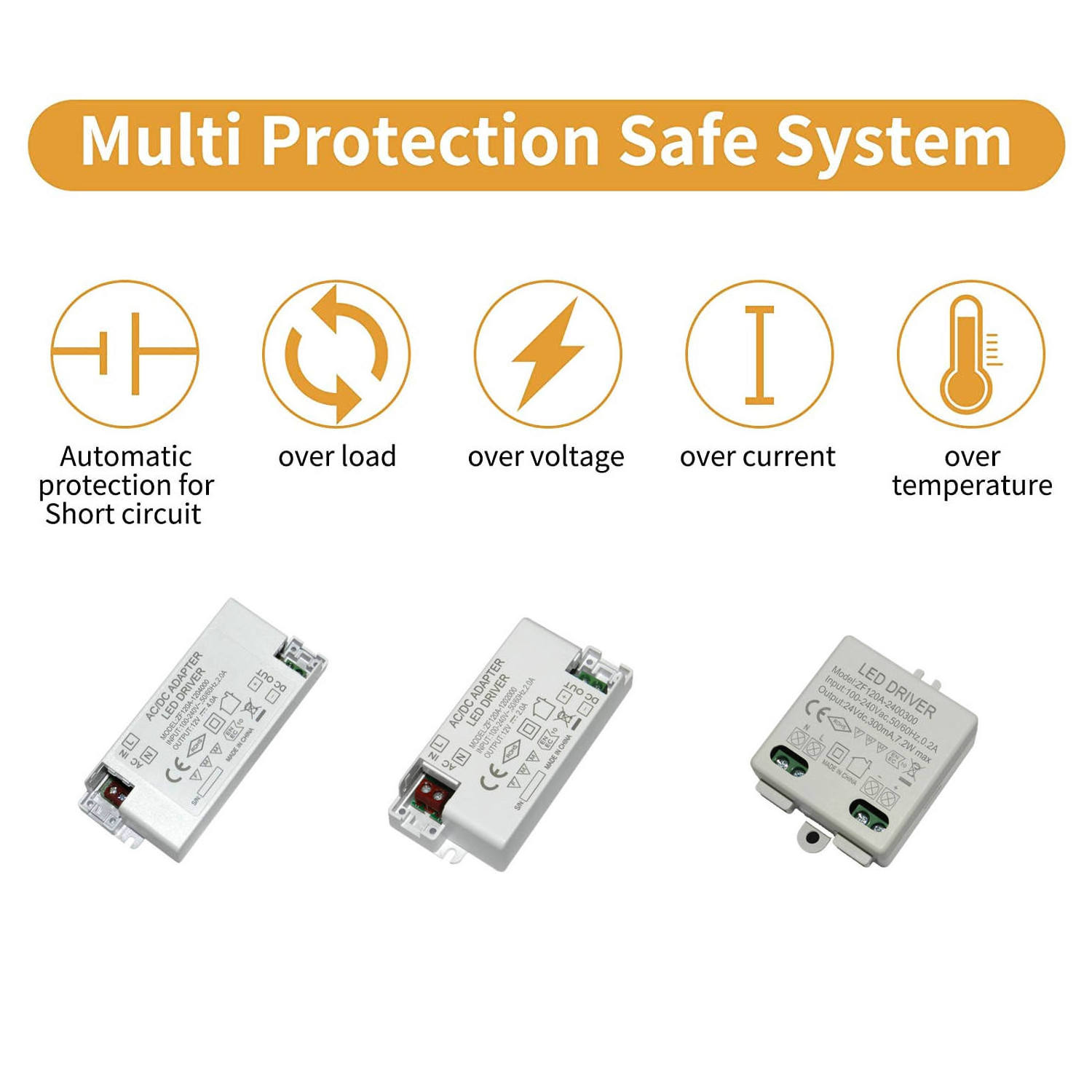 High Quality Ultra Thin Small White Plastic Transformer Led Constant Voltage Driver Dc 48v 0.25a 12w Cabinet Light Led Driver