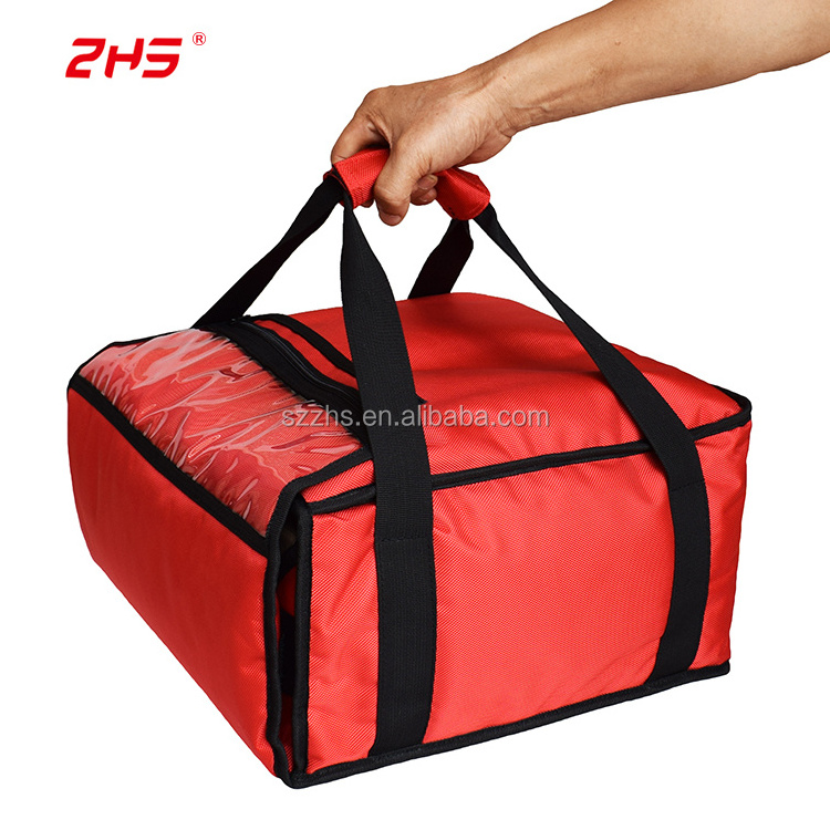 Portable Heating Delivery Hot Thermal Disposable Pizza Warmer Bag