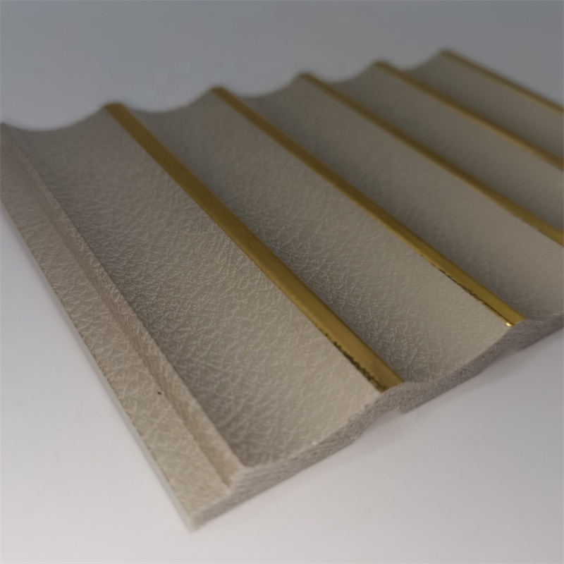 OEM factory price decorative plastic wall slat moulding panels interior sheet for walls