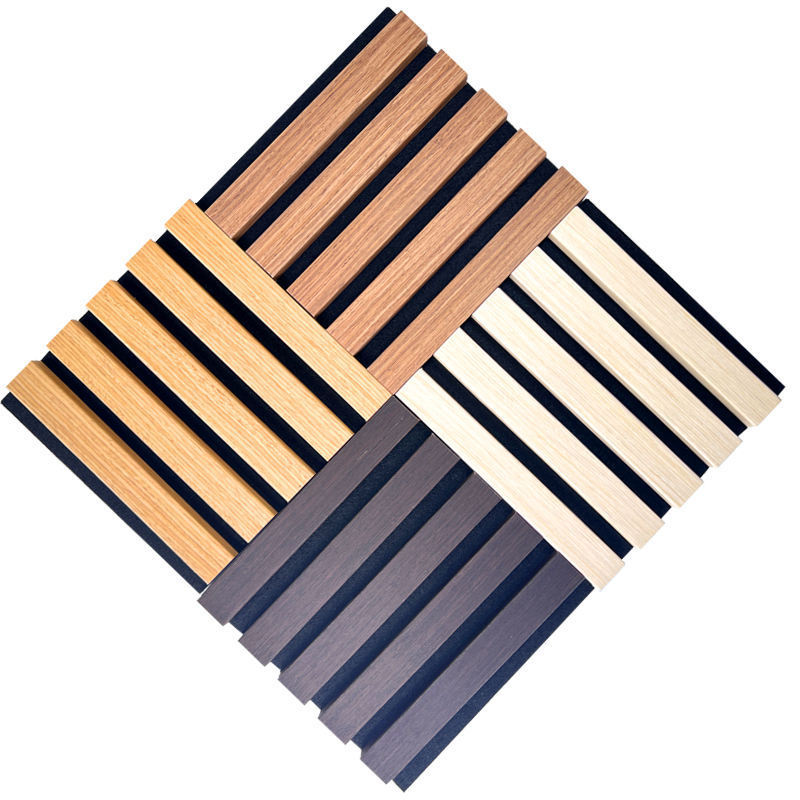 Wholesale Flexible Akupanel Acoustic Panel Wooden Slat Wall Panel For Decoration