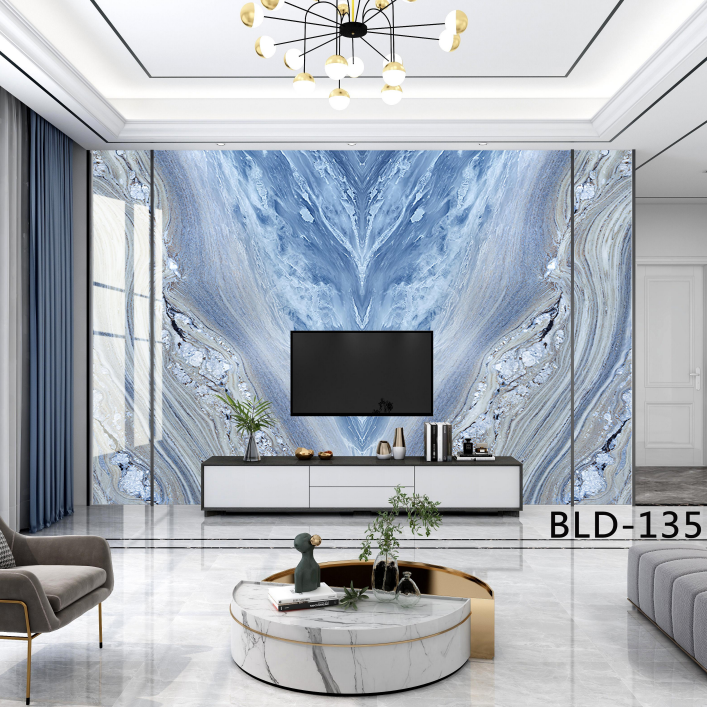 wholesale marble high gloss pvc uv marble wall panel 3d marble uv panel bathroom wall covering panel