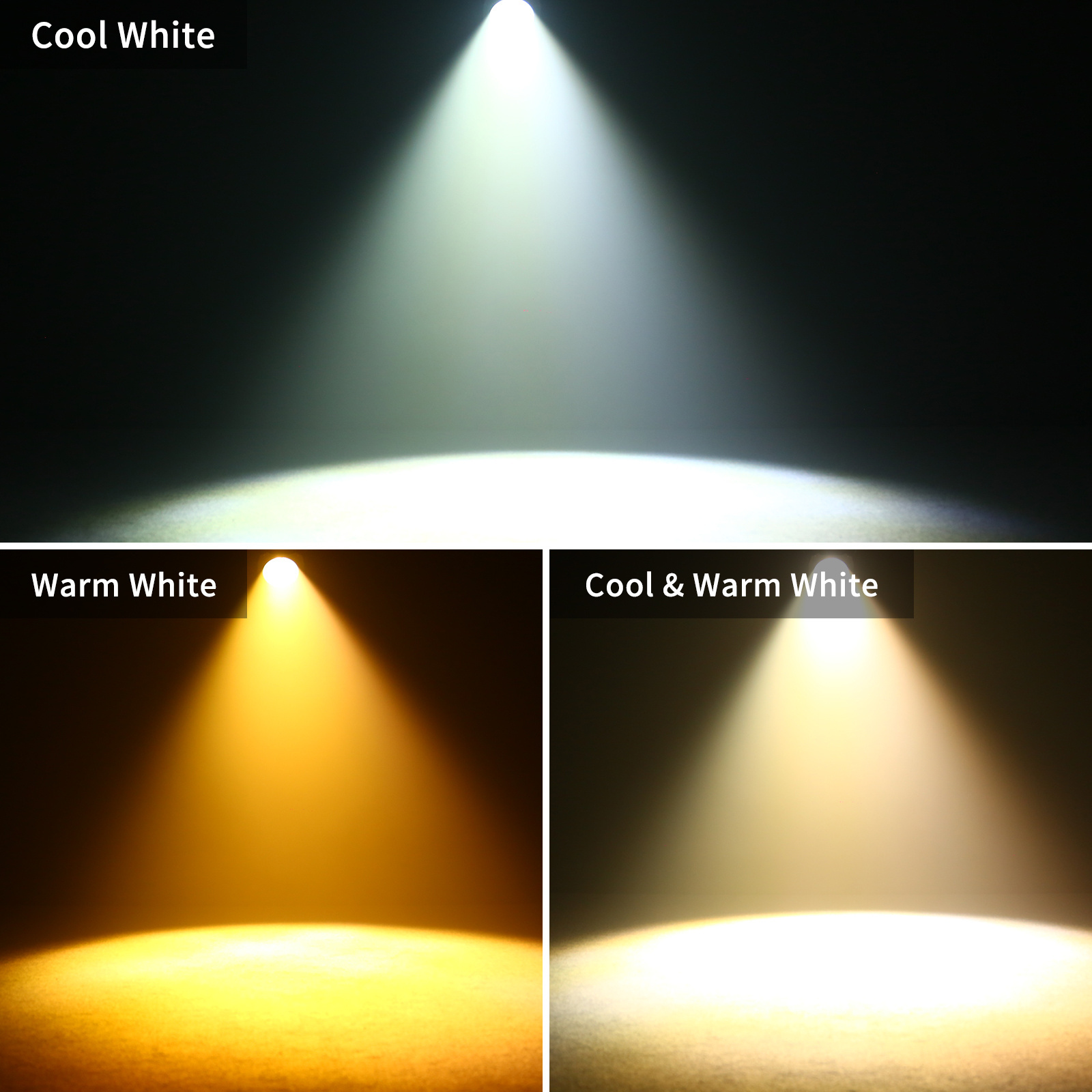 U`King Stage Light Equipment For Photography And Tv Led 200W Cob Zoom Focusing Warm White Light Spot Lights