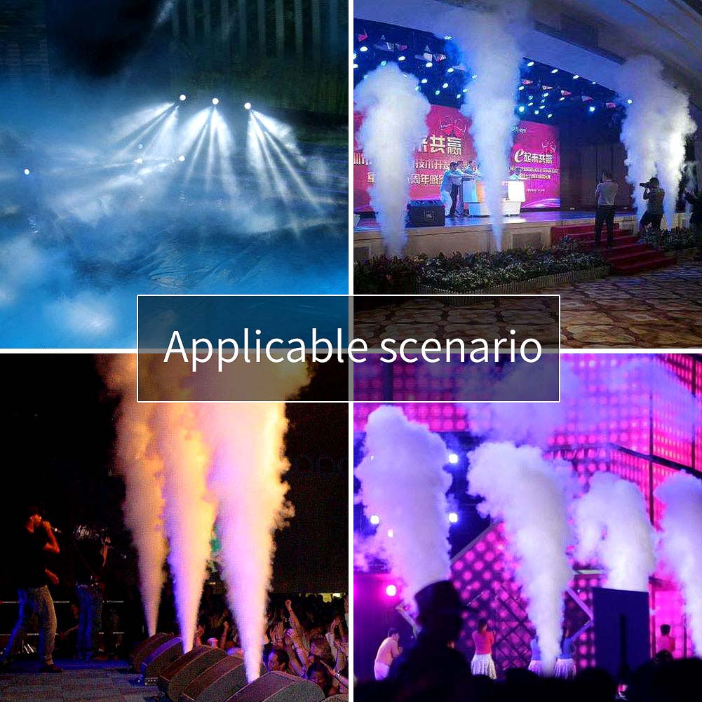 900W Smoke Hazer Generator Remote Controlled Stage Effect Equipment Fog Machine