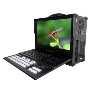 Professional 4K Live Streaming Broadcast Equipment with Customized TV Studio Camera and Audio Input for HD Broadcasting