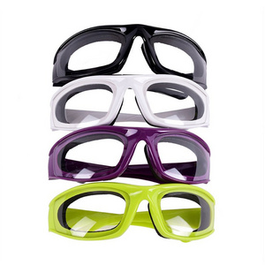 Kitchen Onion Goggles Tear Free Slicing Cutting Chopping Mincing Eye Protect Glasses