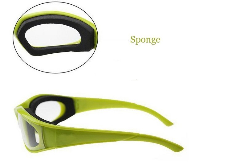 Kitchen Onion Goggles Tear Free Slicing Cutting Chopping Mincing Eye Protect Glasses Kitchen Gadgets