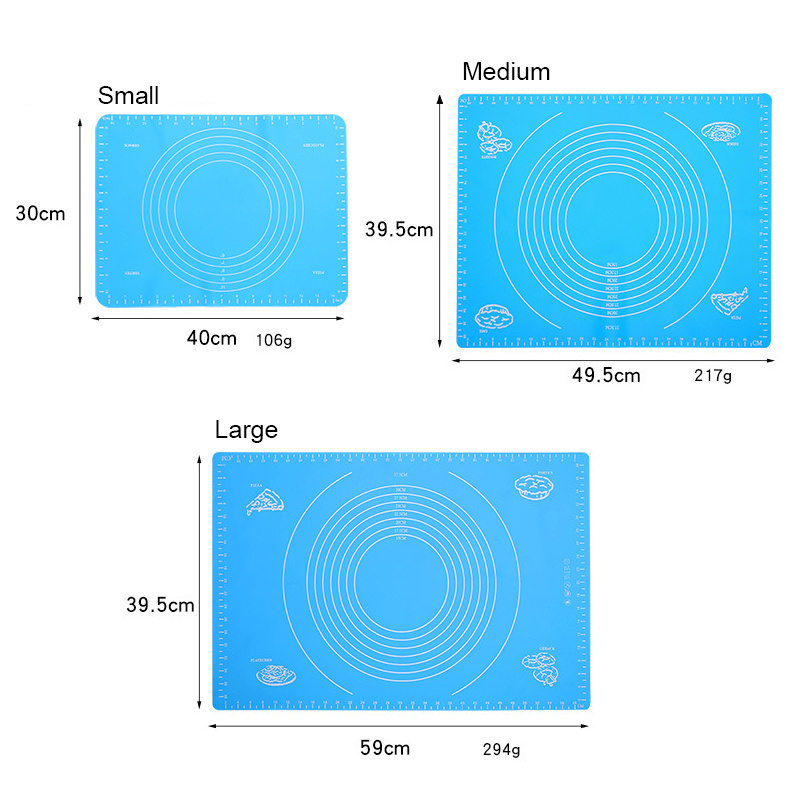 Custom Macaron Baking High Temperature Cooking Mats Fiberglass Extra Large Oven Bbq Grill Sheet Silicone Pastry Mat