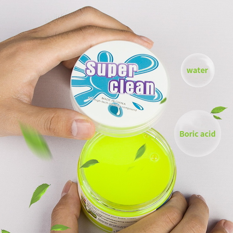 80g 160g Multi-function Magic Car Dust Laptop Keyboard Cleaner Super Slime Mud Jelly Cleaning Glue Gel