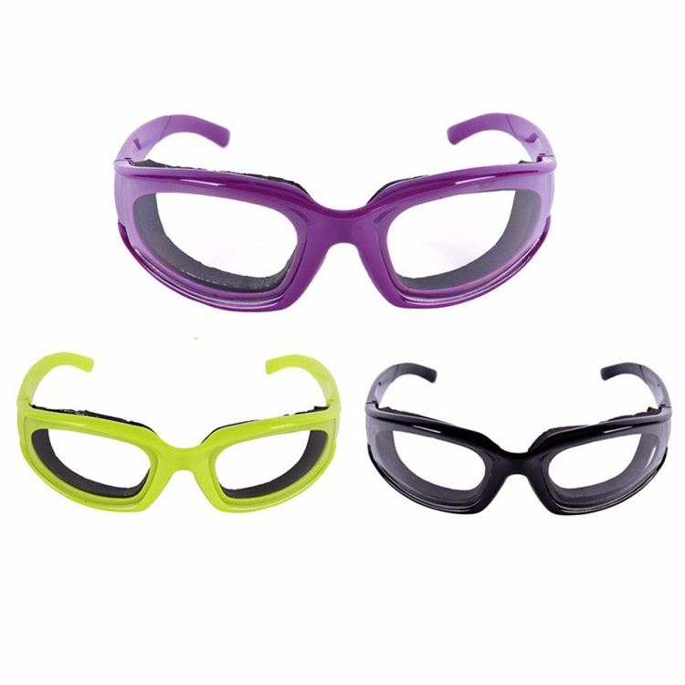 Kitchen Onion Goggles Tear Free Slicing Cutting Chopping Mincing Eye Protect Glasses