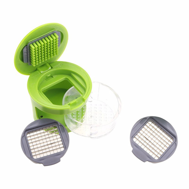 Useful Common Smart Kitchen Tool Chopper Garlic Crusher Slicer Cube Garlic Press