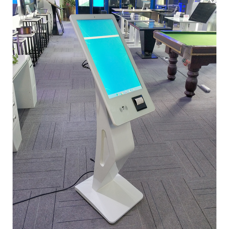 Self Payment 21.5 Inch Touch Screen Kiosk Fast Food Ordering Self Service Kiosk Information Digital Kiosk Vending Machine