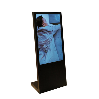 43 Inch 4K floor standing player advertising interactive digital signage touch screen kiosk display for advertisement