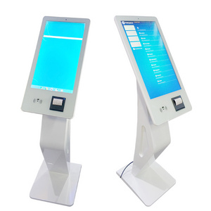 Self Payment 21.5 Inch Touch Screen Kiosk Fast Food Ordering Self Service Kiosk Information Digital Kiosk Vending Machine