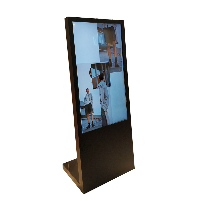 43 Inch 4K floor standing player advertising interactive digital signage touch screen kiosk display for advertisement