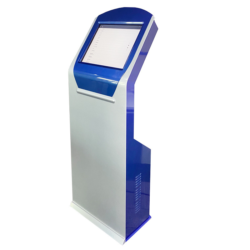 19 Inch Free Standing Self Service Touch Screen Payment Kiosk For Bank